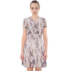 Vintage Floral Pattern Adorable In Chiffon Dress