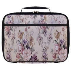 Vintage Floral Pattern Full Print Lunch Bag by artworkshop