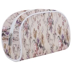 Vintage Floral Pattern Make Up Case (medium)