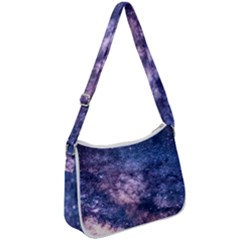 Watercolor Design Wallpaper Zip Up Shoulder Bag