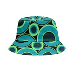 Bitesize Teal Donuts With Mint Bucket Hat by Mazipoodles