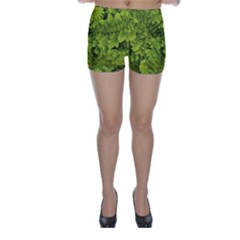 Botanical Motif Plants Detail Photography Skinny Shorts by dflcprintsclothing