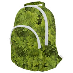 Botanical Motif Plants Detail Photography Rounded Multi Pocket Backpack by dflcprintsclothing