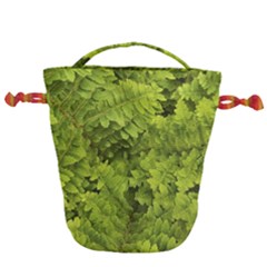Botanical Motif Plants Detail Photography Drawstring Bucket Bag by dflcprintsclothing