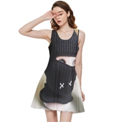 Ski Mask  Inside Out Racerback Dress by Holyville