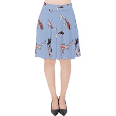 Koi! Velvet High Waist Skirt