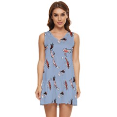 Koi! Tiered Sleeveless Mini Dress