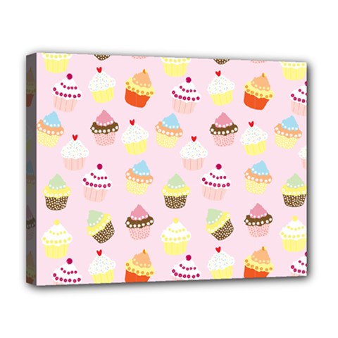 Cupcakes! Canvas 14  X 11  (stretched)