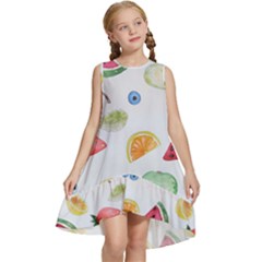 Fruit! Kids  Frill Swing Dress