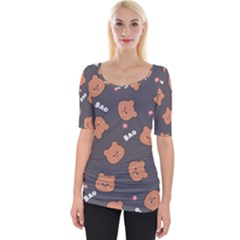 Bears! Wide Neckline Tee