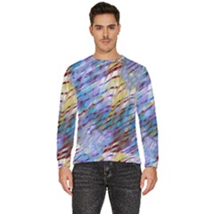 Abstract Ripple Men s Fleece Sweatshirt by bloomingvinedesign