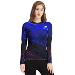 Mixer Console Audio Mixer Studio Women s Long Sleeve Rash Guard by Jancukart