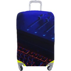 Mixer Console Audio Mixer Studio Luggage Cover (large) by Jancukart