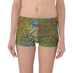 Art 3d Windows Modeling Dimension Reversible Boyleg Bikini Bottoms