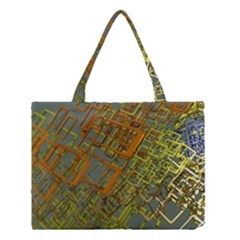 Art 3d Windows Modeling Dimension Medium Tote Bag