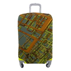 Art 3d Windows Modeling Dimension Luggage Cover (small)