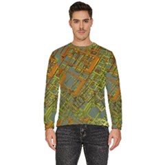 Art 3d Windows Modeling Dimension Men s Fleece Sweatshirt by Ravend