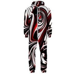 Modern Art Design Fantasy Surreal Hooded Jumpsuit (men)