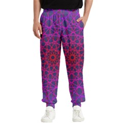 Geometric Pattern-line Art Men s Elastic Waist Pants