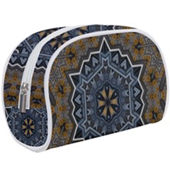 Rosette Mandala Ornament Wallpaper Make Up Case (Large)