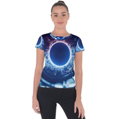 Artificial Intelligence Ai Short Sleeve Sports Top 