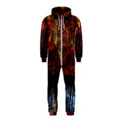 Space Nature Fantasy Trees Hooded Jumpsuit (kids)