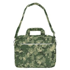 Green Leaves Camouflage Macbook Pro 16  Shoulder Laptop Bag