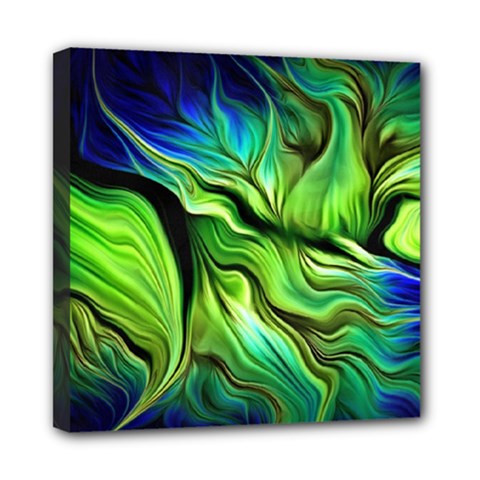 Fractal Art Pattern Abstract Mini Canvas 8  X 8  (stretched)