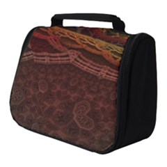 Fractal Pattern Geometric Pattern Full Print Travel Pouch (small)