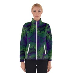 Abstract Art Fractal Women s Bomber Jacket