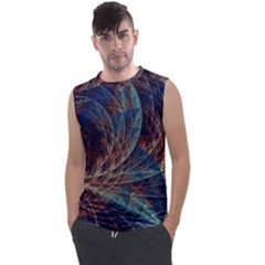 Fractal Abstract- Art Men s Regular Tank Top by Ravend