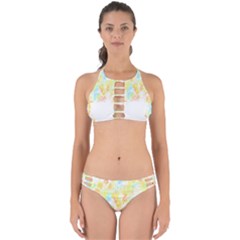 Abstract T- Shirt Abstract Colored Background T- Shirt Perfectly Cut Out Bikini Set by maxcute