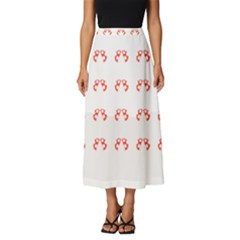 Abstract T- Shirt Cool Abstract Pattern Design T- Shirt Classic Midi Chiffon Skirt by maxcute