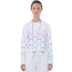 Abstract T- Shirt Honeycomb Pattern 6 Women s Slouchy Sweat by maxcute