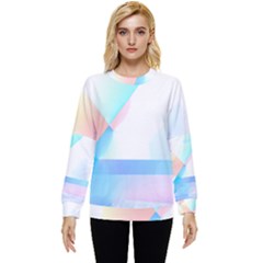 Abstract T- Shirt Minimalistic Abstract Northern Lights T- Shirt Hidden Pocket Sweatshirt by maxcute