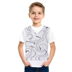 Abstract T- Shirt Vea I I T- Shirt Kids  Basketball Tank Top by maxcute