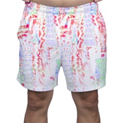 Abstractart T- Shirt Abstract Forest In Pink T- Shirt Men s Shorts