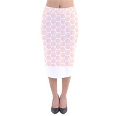 Basketball T- Shirt Basket Ball Pattern T- Shirt Velvet Midi Pencil Skirt