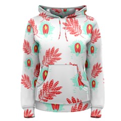 Batik T- Shirt Batik Flowers Pattern 17 Women s Pullover Hoodie by maxcute