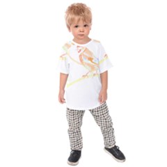 Bird Lover T- Shirtbird T- Shirt (12) Kids  Raglan Tee