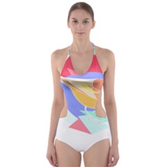 Bird Lover T- Shirtbird T- Shirt (21) Cut-out One Piece Swimsuit by maxcute