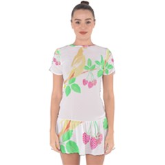 Bird Lover T- Shirtbird T- Shirt (26) Drop Hem Mini Chiffon Dress by maxcute