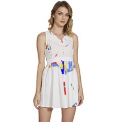 Bird Lover T- Shirtbird T- Shirt (7) Sleeveless High Waist Mini Dress by maxcute