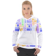 Blocks T- Shirt Blockage Abstract Art 2 T- Shirt Women s Overhead Hoodie by maxcute