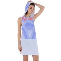 Blue Ridge Mountains T- Shirt Mountain Range T- Shirt Racer Back Hoodie Dress