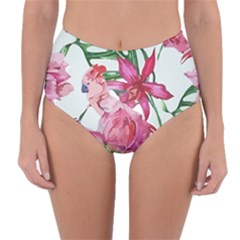 Botanical T- Shirt Botanical Graceful Revival T- Shirt Reversible High-waist Bikini Bottoms by maxcute