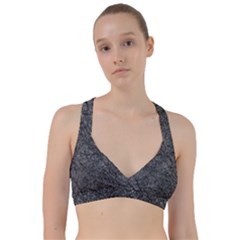 Stretch Marks Abstract Grunge Design Sweetheart Sports Bra by dflcprintsclothing