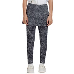 Stretch Marks Abstract Grunge Design Kids  Skirted Pants