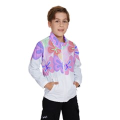 Butterflies T- Shirt Kaleidoscope Of Butterflies T- Shirt Kids  Windbreaker by maxcute