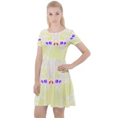Butterfly Art T- Shirtbutterfly T- Shirt (4) Cap Sleeve Velour Dress  by maxcute